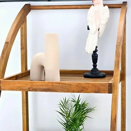 公寓 Urban Jungle Riesiger Balkon Parken Arbeitsplatz