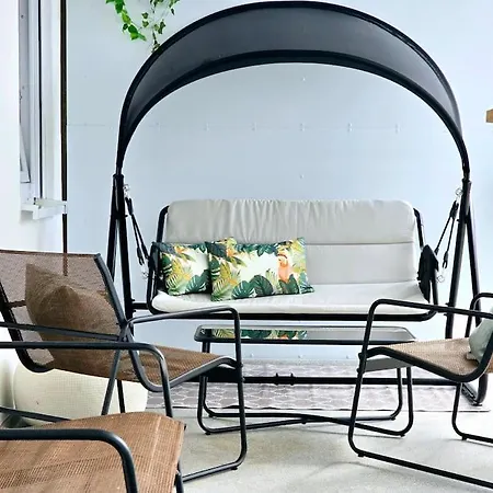 Urban Jungle Riesiger Balkon Parken Arbeitsplatz *